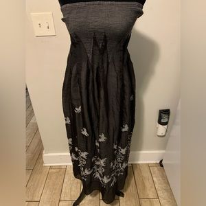 💖Y2K style strapless dress